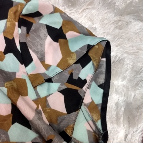 Zara basic colorful pattern dress - Picture 6 of 6